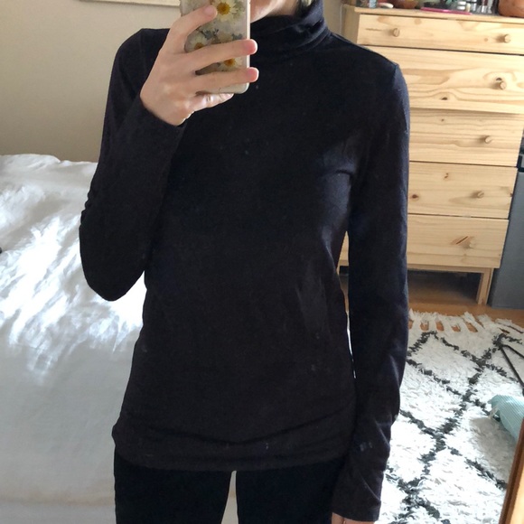 Scotch & soda purple lurex turtleneck - Picture 3 of 3